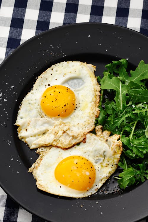 Fried eggs
